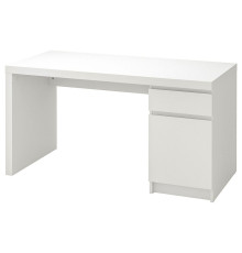 Biurko, biały MALM 602.141.59