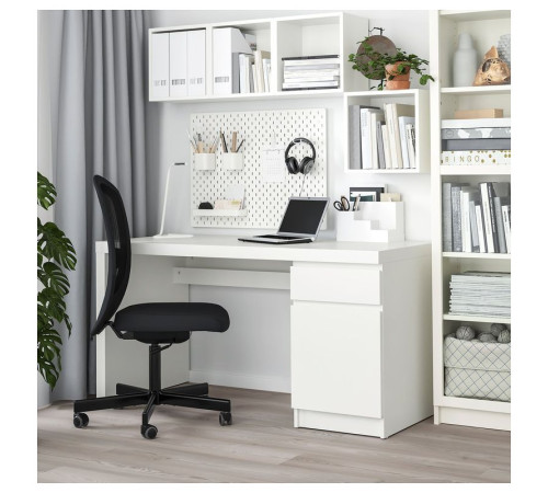 Biurko, biały MALM 602.141.59