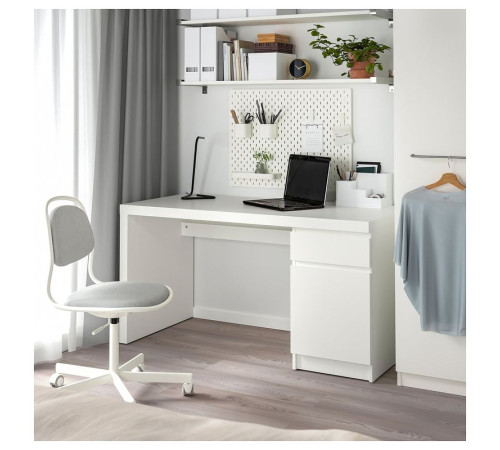 Biurko, biały MALM 602.141.59