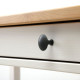 Biurko z 2 szufladami, biała bejca/jasnobrązowy HEMNES 305.349.54