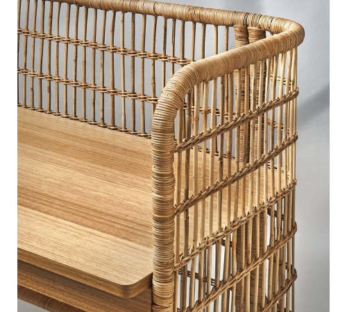 Biurko, rattan FRYKSÅS 605.741.04