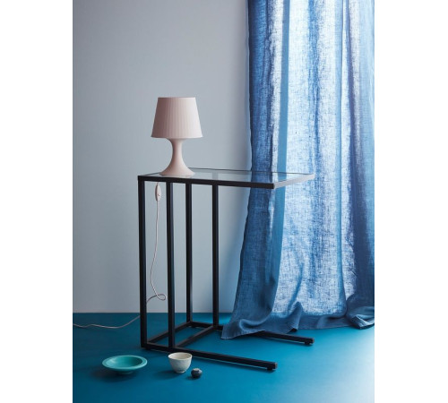 Stolik pod laptopa, czarnobrąz/szkło VITTSJÖ 002.502.49