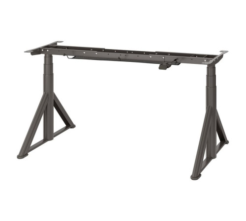 Podstawa sit/stand, blat stł, el, ciemnoszary IDÅSEN 003.207.23