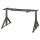 Podstawa sit/stand, blat stł, el, ciemnoszary IDÅSEN 003.207.23