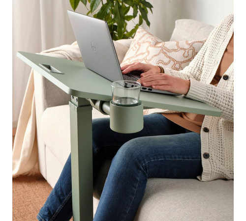 Stolik z kółkami na laptop, zielony MITTZON 704.981.95