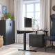 Biurko, okl brzoz/czarny MITTZON 895.281.16