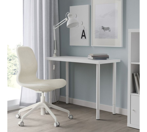 Biurko, biały LINNMON / OLOV 395.901.58