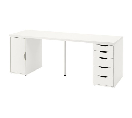 Biurko, biały LAGKAPTEN / ALEX 895.216.95