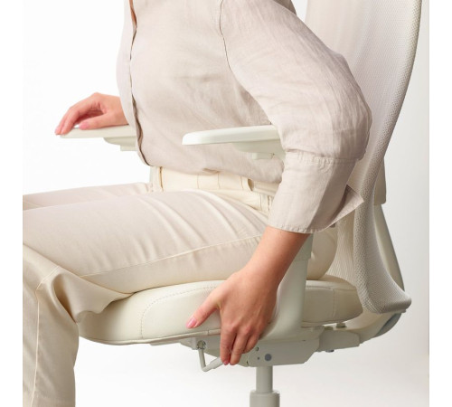 Офисное кресло с подлокотниками, Grann white JÄRVFJÄLLET 405.218.52