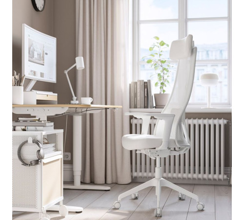 Офисное кресло с подлокотниками, Grann white JÄRVFJÄLLET 405.218.52