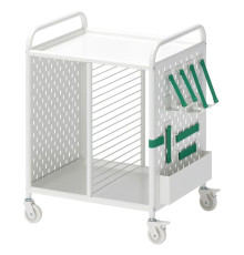 Полка на колесах, белый BRÄNNBOLL 605.862.58