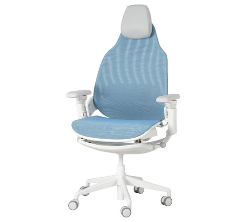 Игровое кресло, синий/светло-серый Mjuk BÄSTBOLL 805.859.60