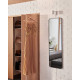 Lustro, czarny LINDBYN 204.586.15
