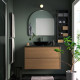 Lustro, czarny LINDBYN 306.323.32