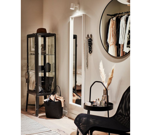 Lustro, czarny LINDBYN 504.586.14