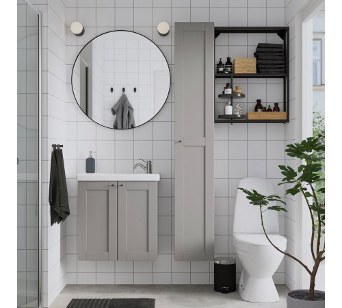 Lustro, czarny LINDBYN 504.586.14