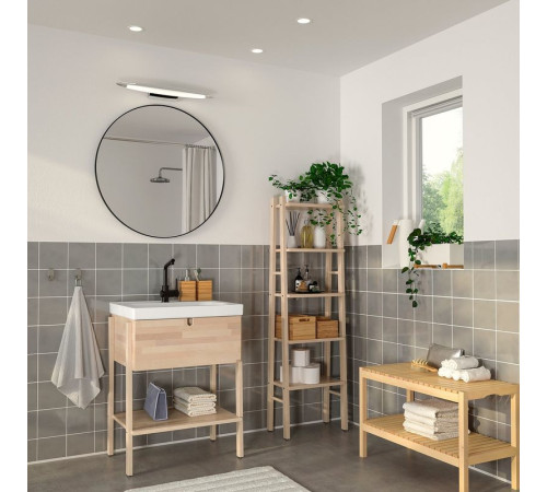 Lustro, czarny LINDBYN 504.586.14