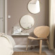 Зеркало, золотистого цвета LINDBYN 506.002.93