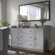 Lustro, czarny NYPONBUSKE 706.098.86
