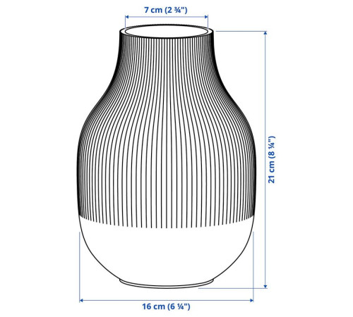 Wazon, różowy GRADVIS 603.347.03