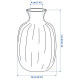 Wazon, niebieski TONSÄTTA 004.421.97