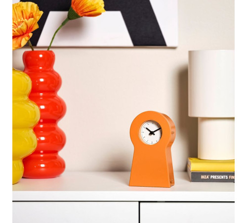 Zegar, pomarańczowy IKEA PS 1995 006.361.24