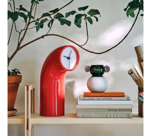 Настольные часы, красные, IKEA PS 2026 806.227.88