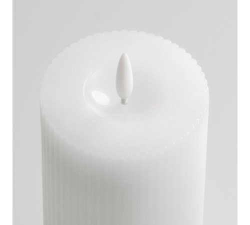 Świeca kolumnowa LED, zestaw 3 szt., na baterie biały SILVERMÅS 306.115.94