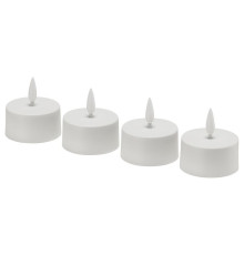 Tealight LED, biały SKATGÅS 906.201.09