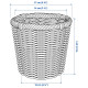 Osłonka doniczki, rattan KAKTUSFIKON 504.548.85