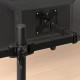 Wspornik na 2 monitory, czarny STUBBERGET 706.282.10