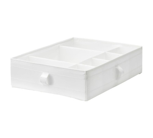 Коробка с отделениями, белая SKUBB 101.855.93