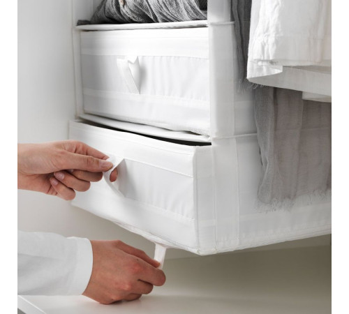 Коробка с отделениями, белая SKUBB 101.855.93