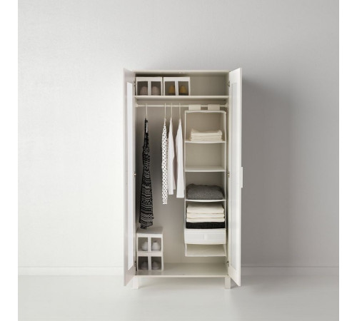 Wisząca półka, 6 przegród, biały SKUBB 002.458.80