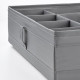 Коробка с отделениями, темно-серый SKUBB 504.000.05