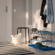 Meble do przedpokoju, zestaw 3 szt, niebieski GREJIG / BAGGMUCK 696.225.39
