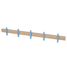 Вешалка для одежды с 5 крючками, массивная береза, IKEA PS 2026 406.187.07