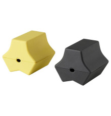 2 шт., утяжелитель для USB-кабеля, черно-желтый HAVSKÅL 405.372.83