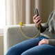 2 шт., утяжелитель для USB-кабеля, черно-желтый HAVSKÅL 405.372.83