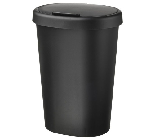 Корзина с крышкой, черная HÖLASS 005.205.00