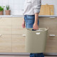 Корзина пластиковая с крышкой, серо-бежевый GÅRDSBUTIK 705.651.99