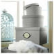 Pojemnik z pokrywką, szary KVARNVIK 104.128.78