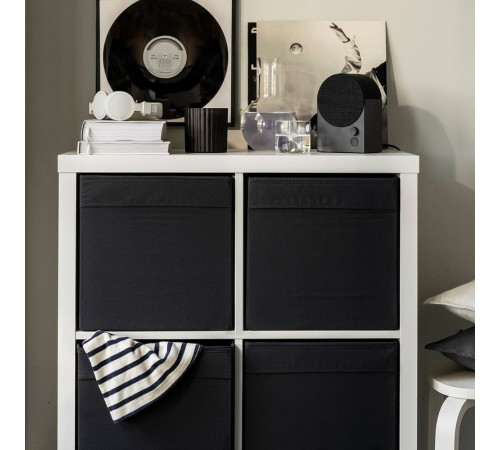 Pudełko, czarny DRÖNA 302.192.81