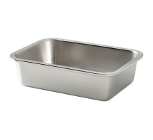 Прямоугольный контейнер для продуктов IKEA 365+ из нержавеющей стали 104.978.01
