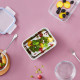 Прямоугольный контейнер для продуктов IKEA 365+ из нержавеющей стали 104.978.01