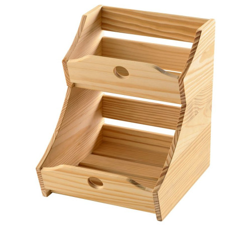 Контейнеры для еды, 2 шт., дерево, CHOKLADHAJ 406.045.74