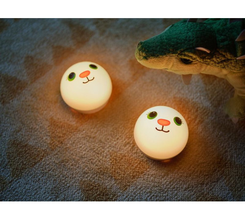 Lampka nocna LED, biały/królik na baterie KORNSNÖ 004.337.20