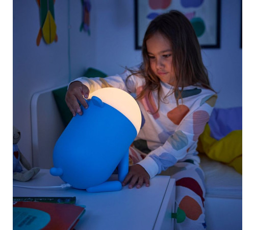 Lampa stołowa LED, można przyciemniać/pies niebieski GREJSIMOJS 006.035.24