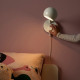 Lampa ścienna LED, można przyciemniać/biały KORVSNÖRE 006.085.45