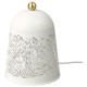Lampa stołowa LED, biały/kolor mosiądzu SOLSKUR 104.245.17